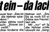 1980 - Bild-Zeitung: Da lachen ja die Hühner